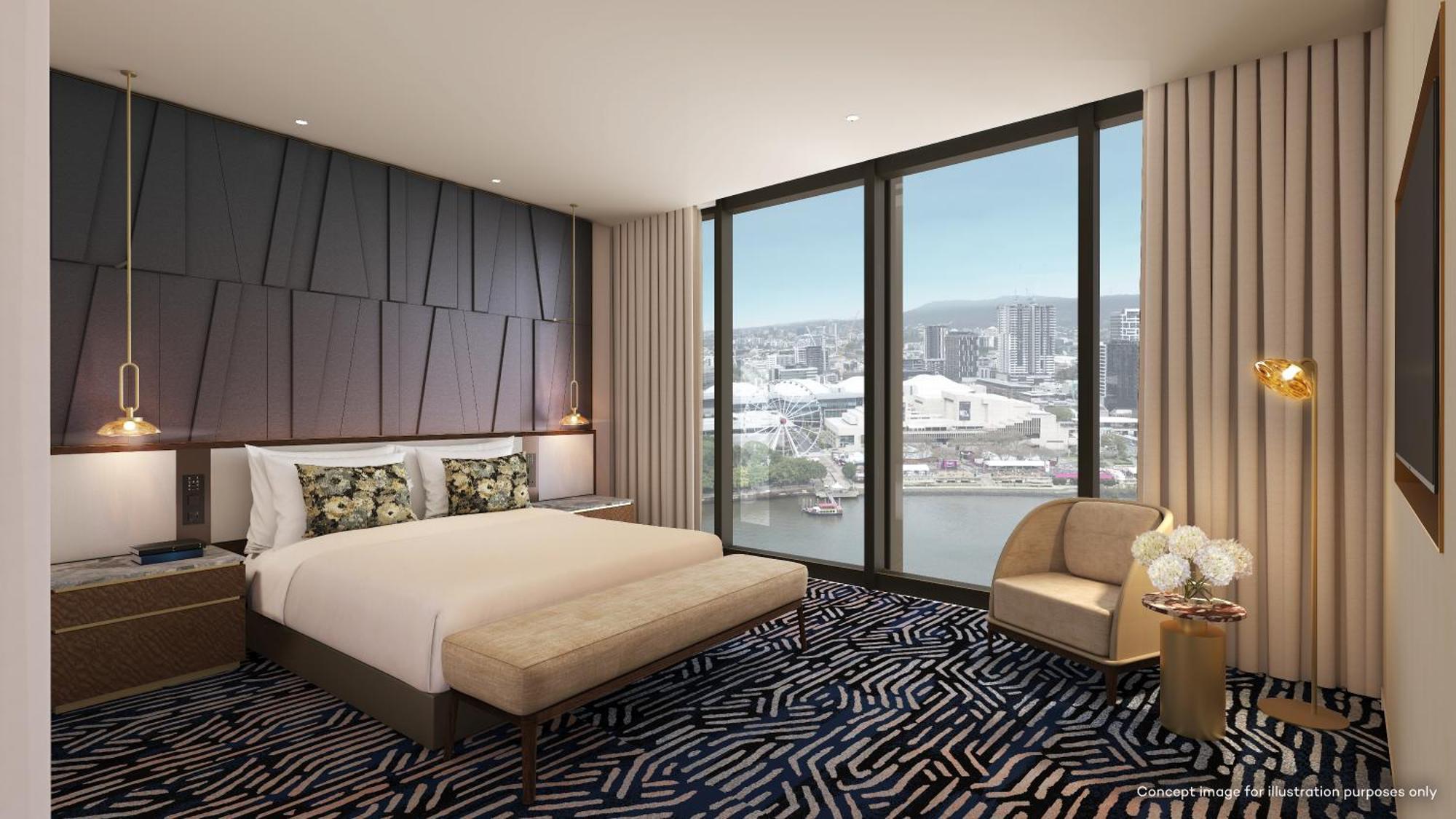 The Star Grand Brisbane Hotel Bagian luar foto